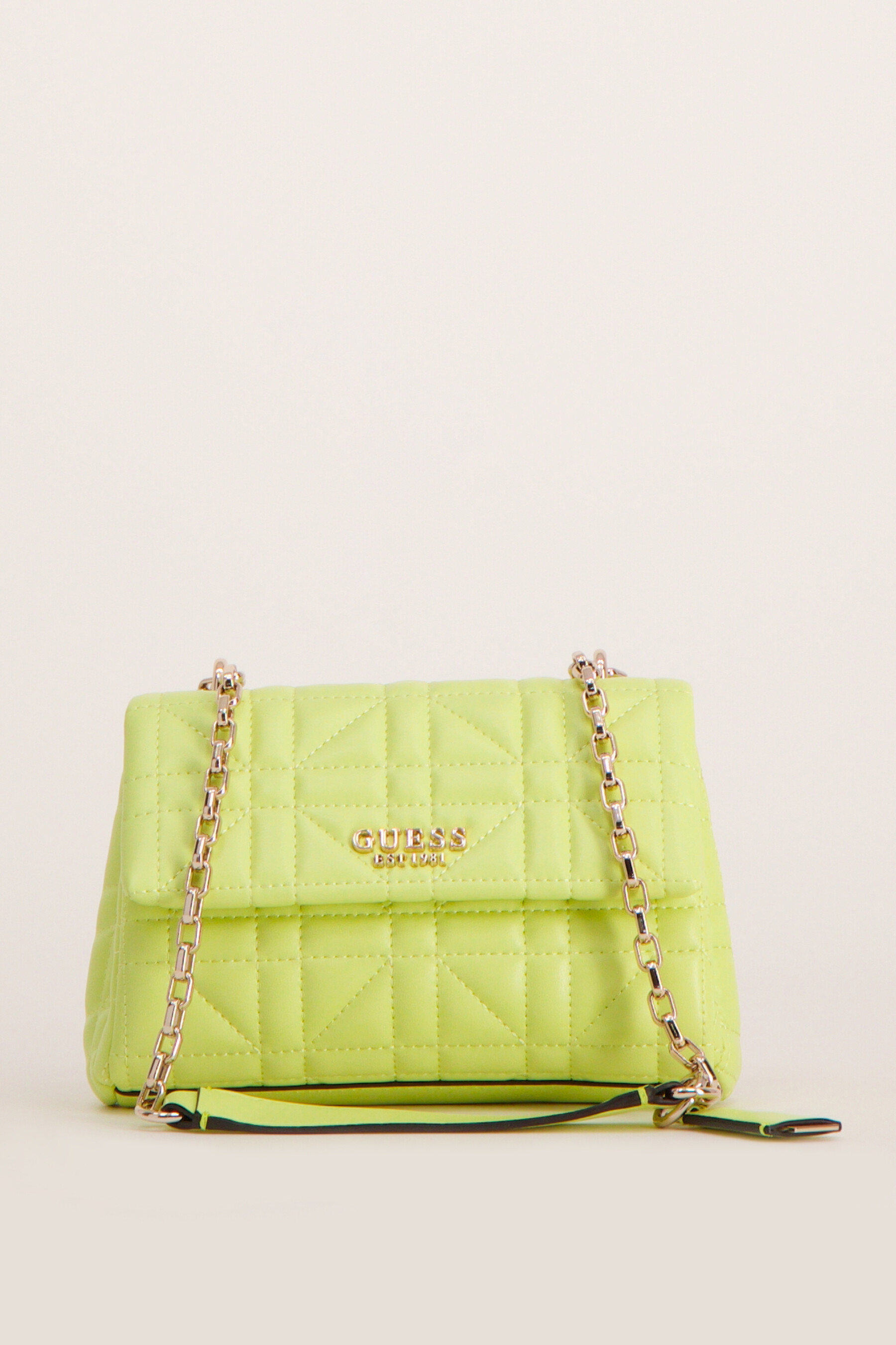 Sac a bandouliere Jaune Guess HWQG8499210 CHU CHARTREUSE ZEB